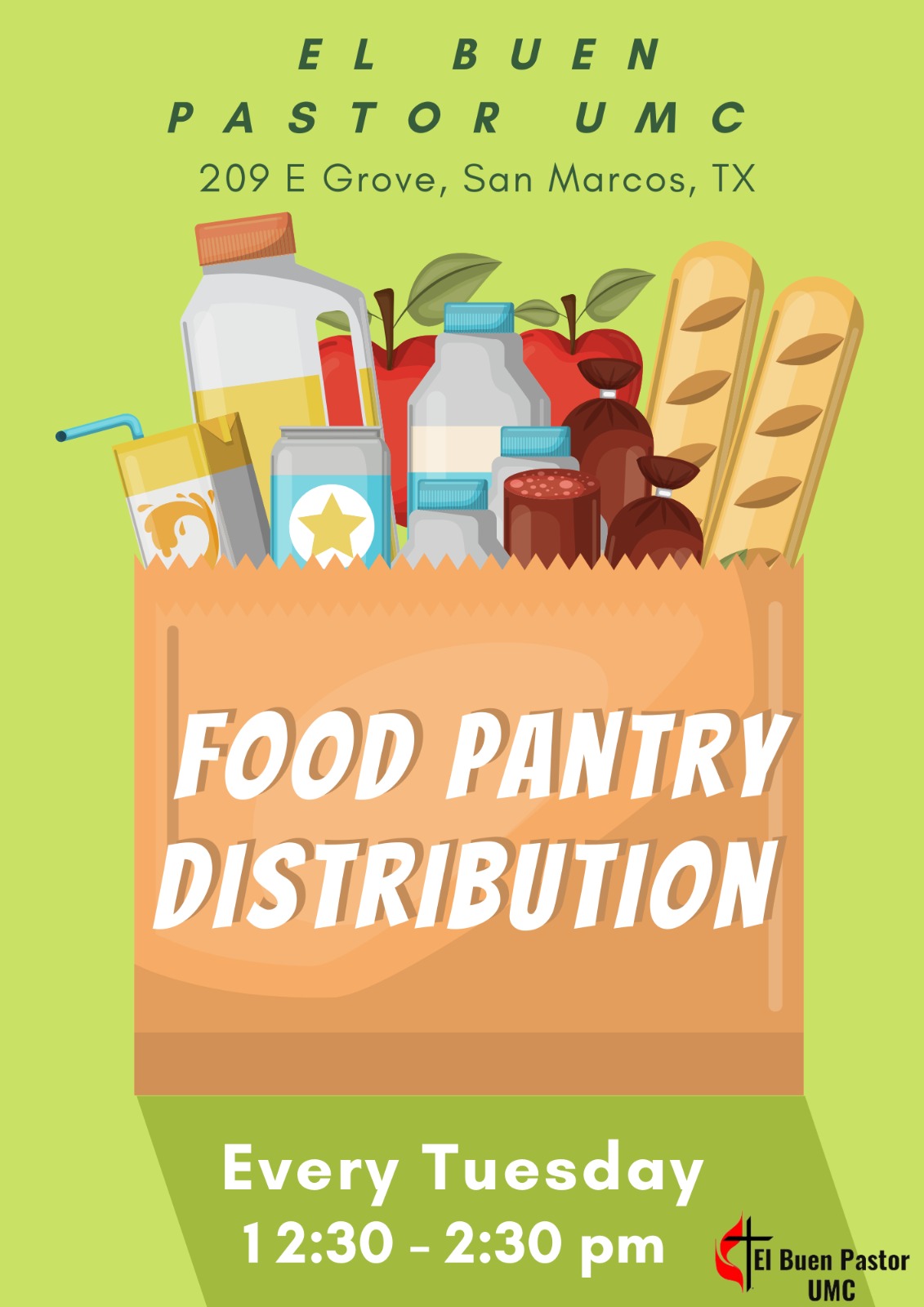 Dsitribución de Despensas – FoodPantry Distribution