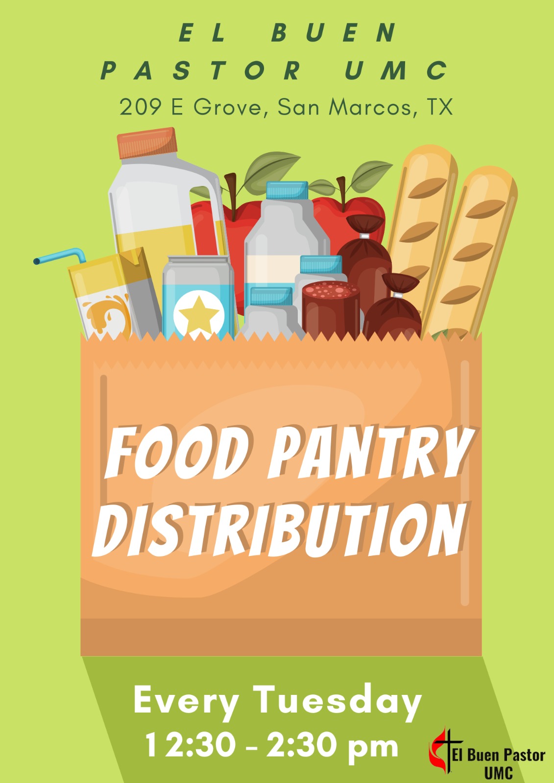 Distribución de Despensas – FoodPantry Distribution